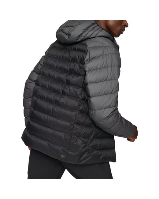 PUMA Gray Seasons Down Jacket for men
