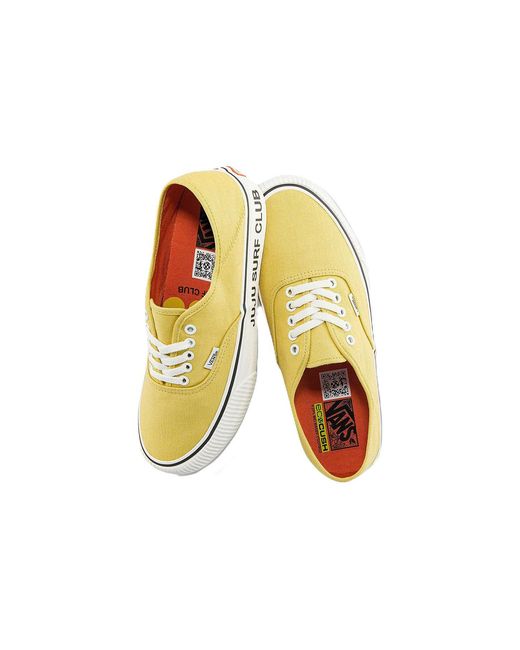 Vans Yellow Juju Surf Club X Authentic for men