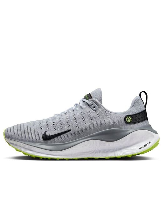 Nike White Infinityrn 4 Road Running Shoes for men
