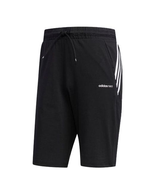 adidas Neo Atheisure Casua Sports Shorts Back in Black for Men | Lyst