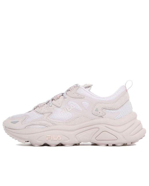 Fila White Tenor City Low Chunky Sneakers