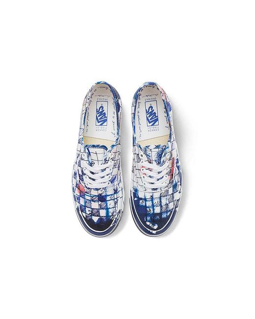Vans Blue Connor Tingley X Og Authentic Lx 'Checkerboard for men