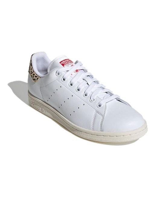 Adidas White (Wmns) Stan Smith 'Leopard'
