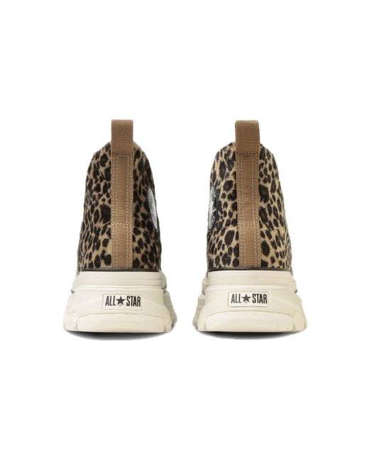 Converse Metallic All Star Trekwave Animal Fur Leopard High Top for men