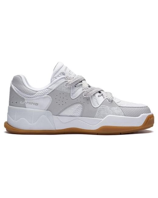 Li-ning White Cf Flash Star 2.0 Gum' for men