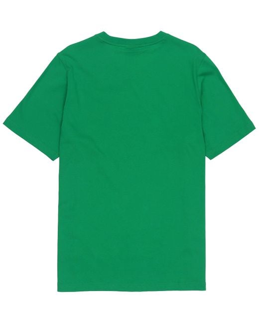 Adidas Green Adicolor Classics Trefoil T-shirt for men