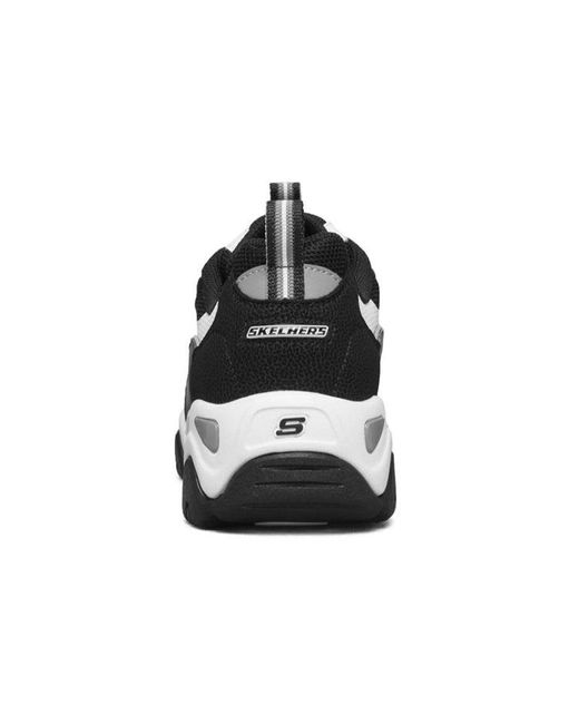 Skechers White (Wmns) D Lites 2.0 Sport Shoes