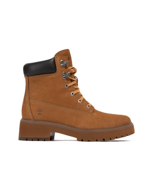 Timberland Brown (Wmns) Premium Carnaby Cool 6 Inch Waterproof Boot 'Wheat'