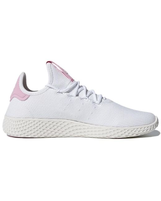 adidas Originals Adidas Pharrell Williams X Tennis Hu 'white Pink' | Lyst
