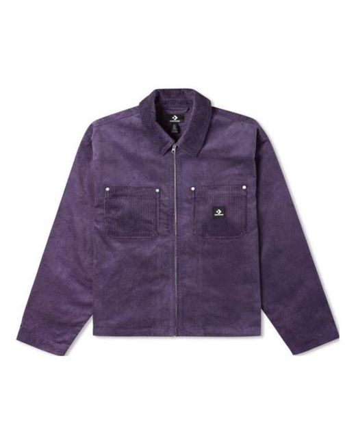 Converse Purple Lightweight Shop Jacket for men