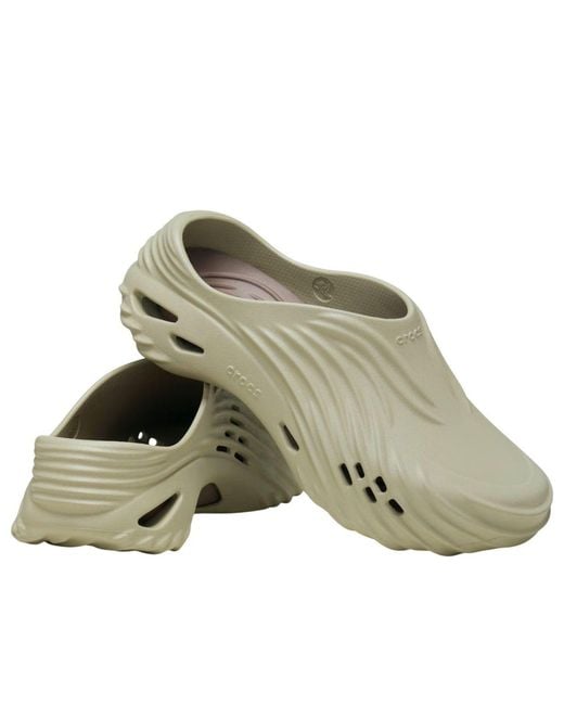 CROCSTM Green Echo Wave Clog 'Moth' for men