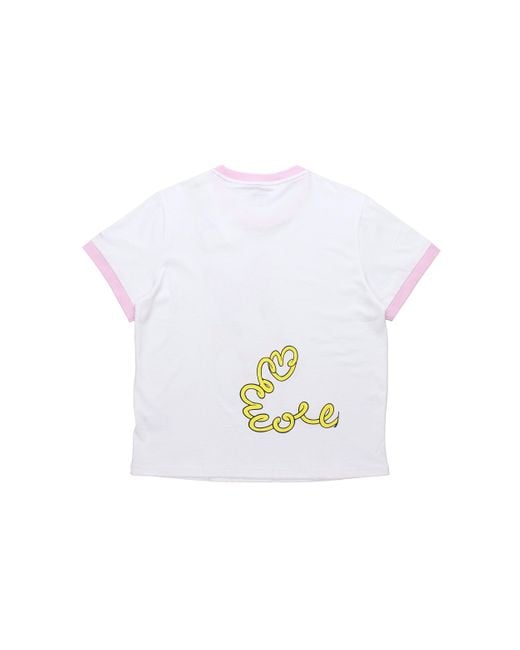 Adidas White (Wmns) Neo Dsny Cp Tee Disney Donald Duck Sports Short Sleeve
