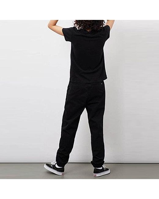 Vans Black (Wmns) Athleisure Casual Sports Short Sleeve