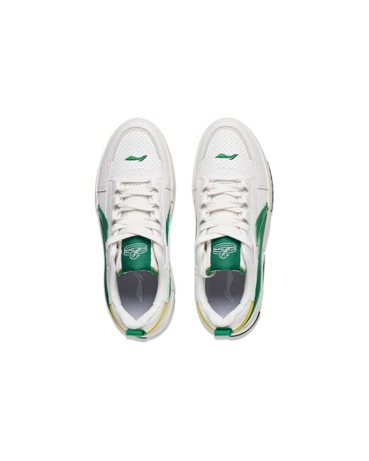 Li-ning Green Sportswear Shoes for men