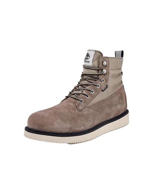 Timberland Brown Vibram 6 Inch Premium Wide Fit Boots for men