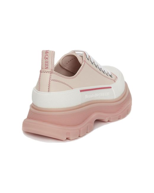 McQueen Pink (Wmns) Tread Slick Sneakers