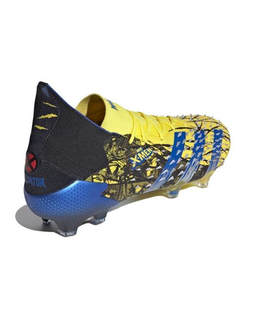 Adidas Blue Marvel X Predator Freak.1 Fg 'Wolverine' for men