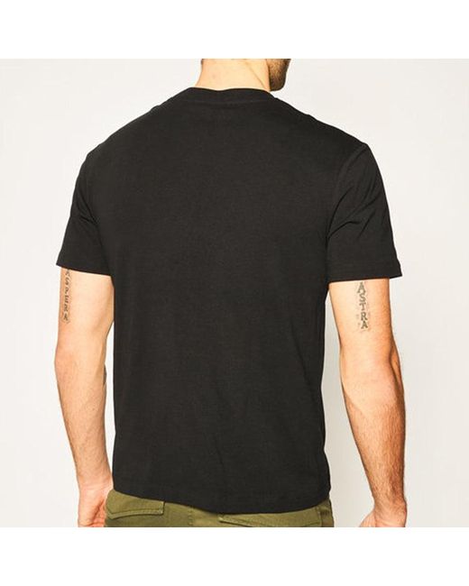 McQueen Black Logo Printing T-Shirt for men