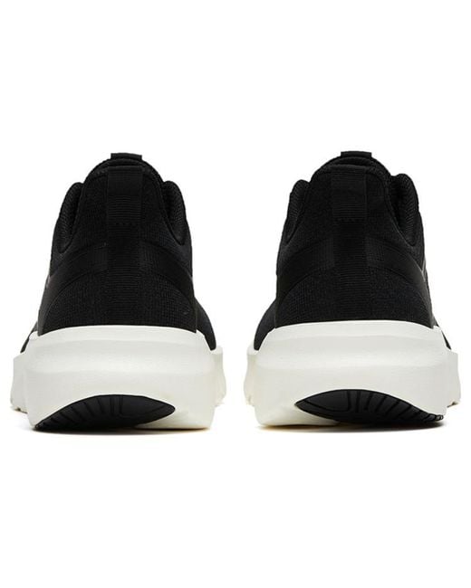 Anta Black Running Series Low 'Slip-Resistant Durable' for men