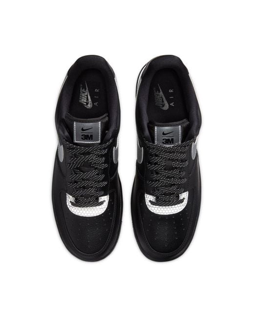 Nike Black X 3M Air Force 1 '07 Lv8 for men