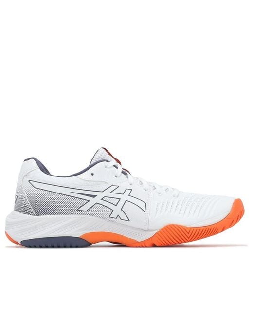 Asics White Netburner Ballistic Ff 3 Fog' for men