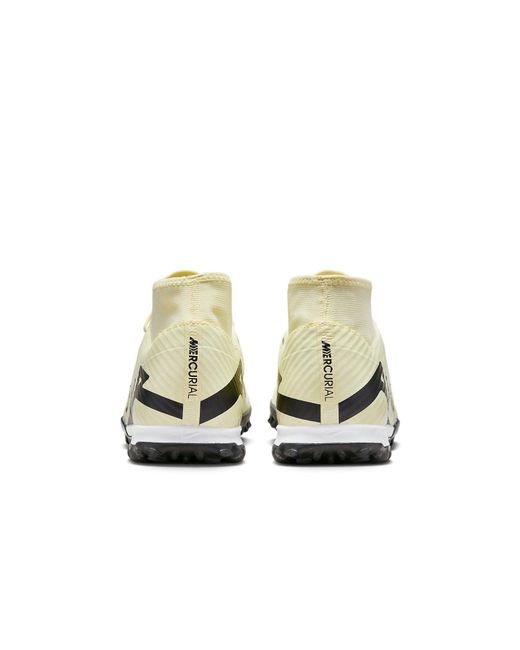 Nike White Mercurial Superfly 9 Academy Tf High 'Lemonade' for men