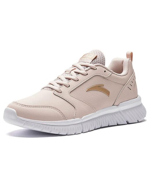 Anta White (Wmns) Running Series Sneakers 'Lotus Root'