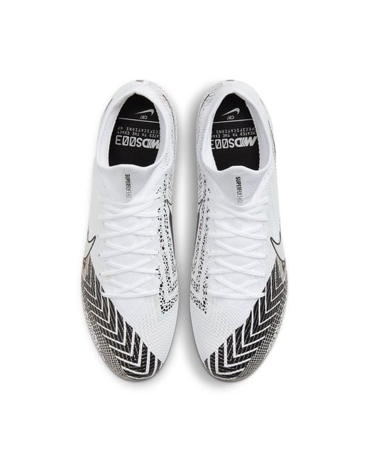 Nike White Mercurial Superfly 7 Pro Mds Ag-Pro for men