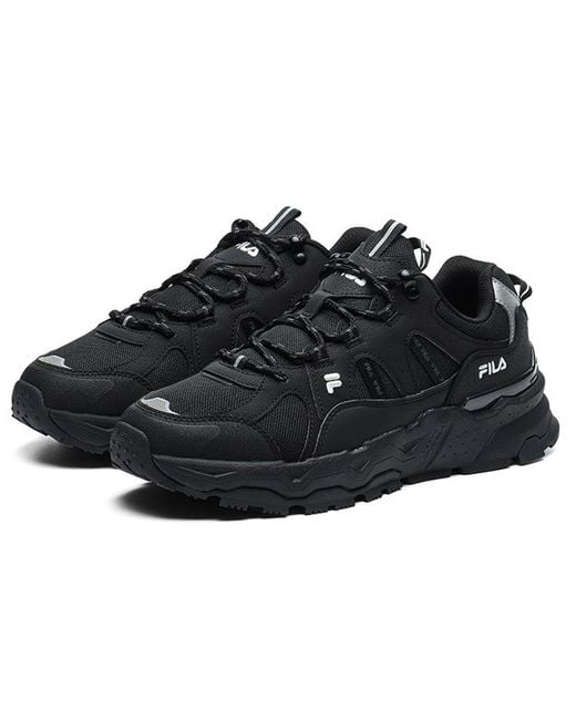 Fila Black Trek 1S Low-Top Sports Shoes for men