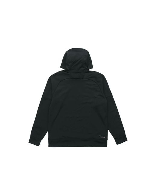 Adidas Black Logo Printing Hooded Pullover Sports for men