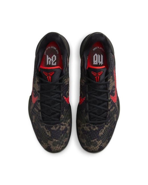Nike Black Kobe 6 Protro 'Italian Camo' for men