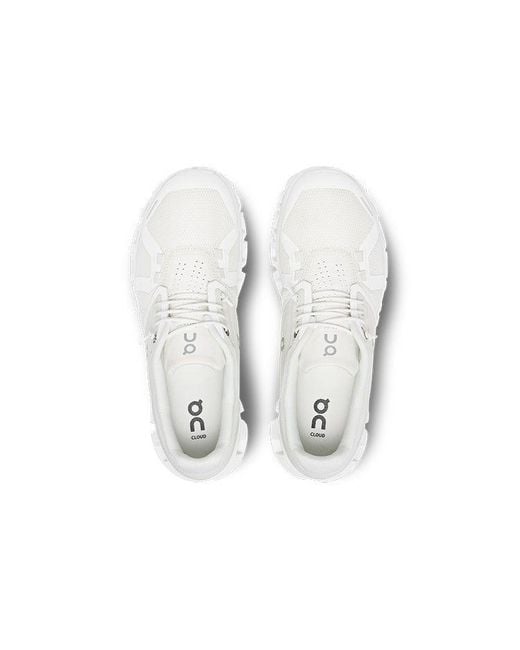 On Shoes White (Wmns) Cloud 5 'Undyed-
