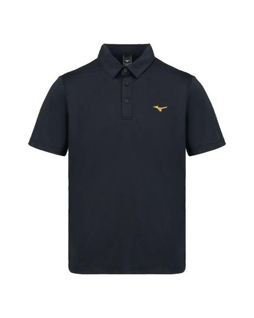Mizuno Blue Quick Dry Polo Shirt for men