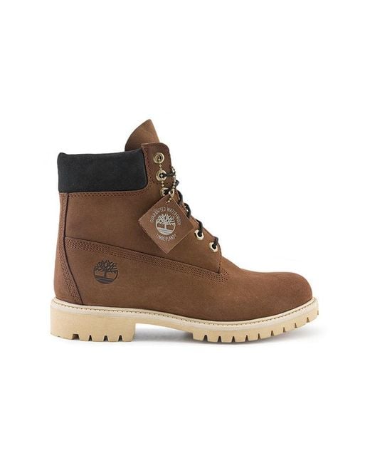 Timberland Brown Premium 6-Inch Waterproof Boot 'Rust' for men