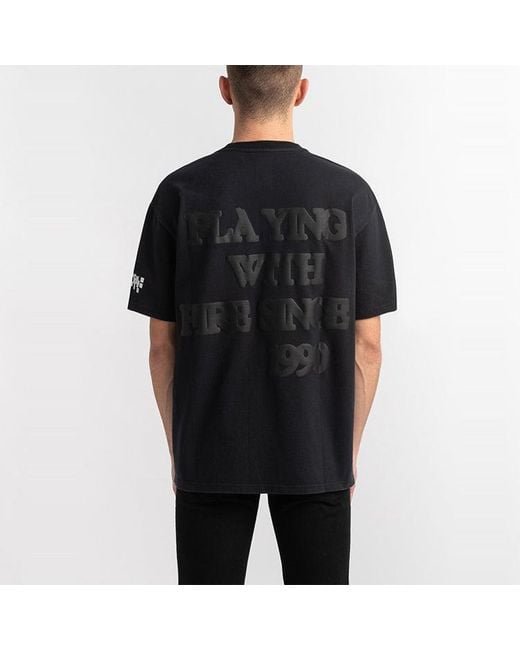 Converse Black X Asap Nast Short Sleeve T-Shirt for men