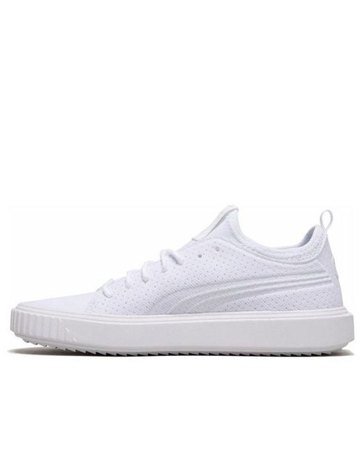 PUMA White Breaker Mesh Translucency for men
