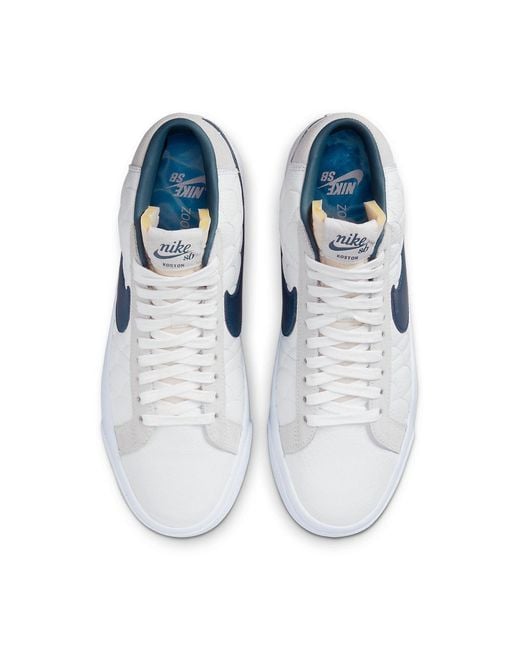 Nike Blue Eric Koston X Zoom Blazer Mid Sb Nightshade' for men