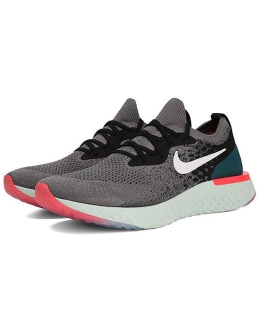 Nike Brown Epic React Flyknit 'Gunsmoke' for men