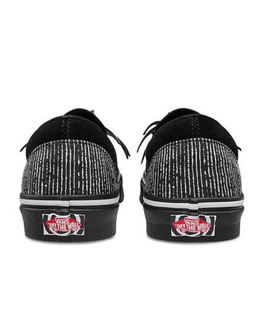 Vans Black The Nightmare Before Christmas X Classic Slip-On 'Jack Skellington Bowtie' for men