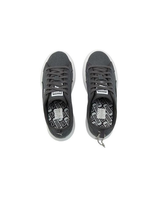 PUMA Black (Wmns) Suede Mayu Canvas 'Ebony'