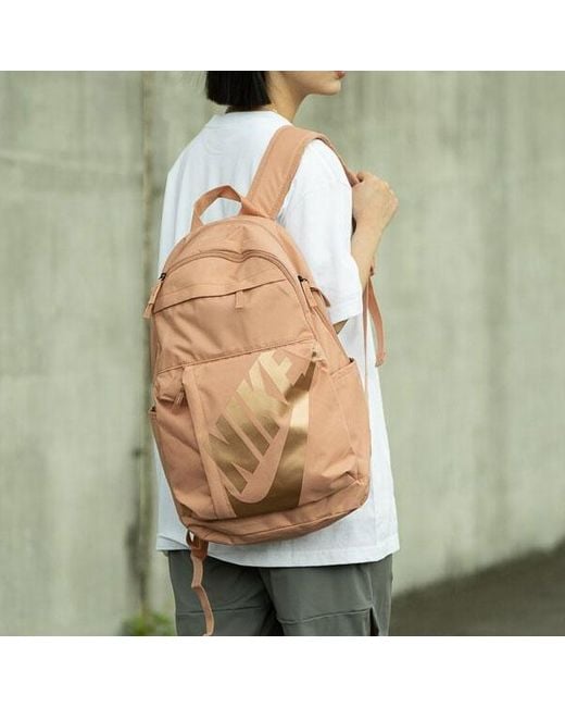 Nike Brown Elemental Logo Backpack for men