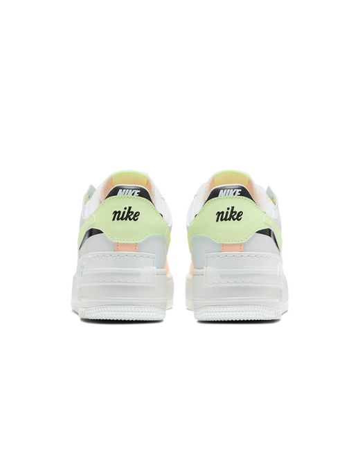Nike White (Wmns) Air Force 1 Low Shadow Crimson Tint'