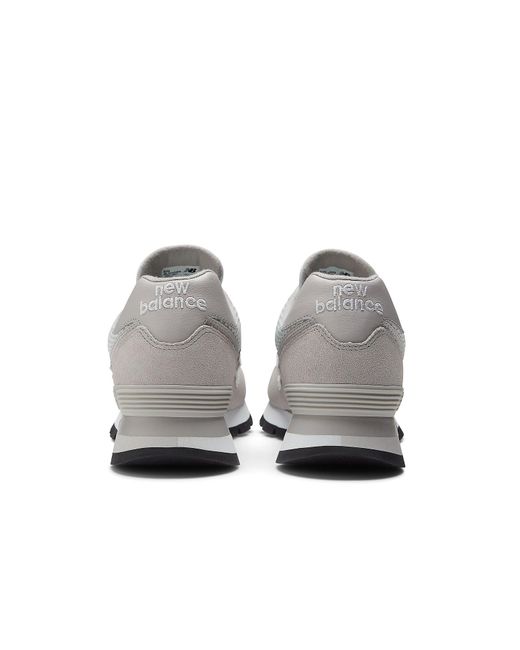 New Balance White 574 Rugged 'Rain Cloud' for men