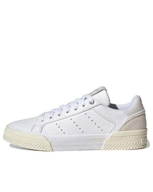 Adidas White (Wmns) Originals Court Tourino
