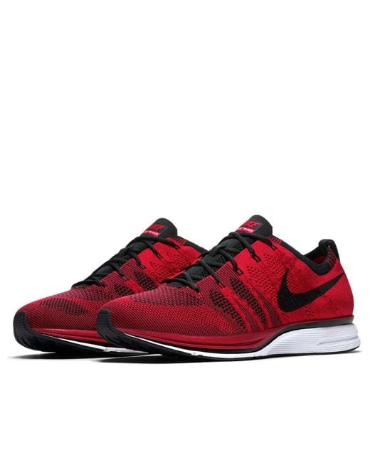 Nike Red Flyknit Trainer 'University' for men