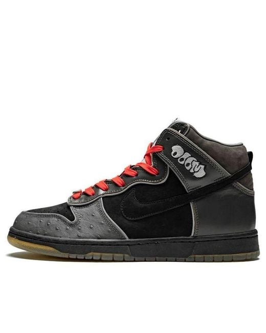 Nike Black Sb Dunk High Premium 'Mf Doom' for men