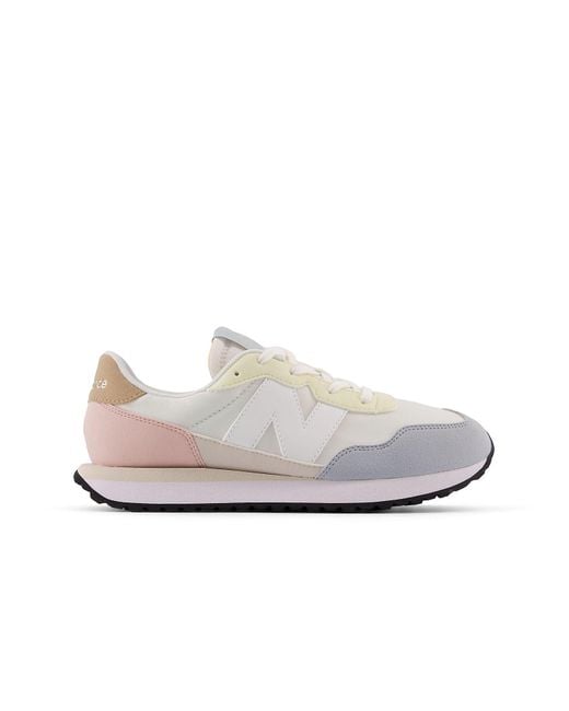 New Balance White (Wmns) 237 'Light Cyclone Sand'