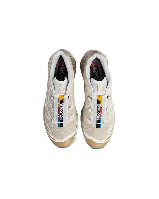 Salomon White Xt-6 Advanced 'Sand Meadowbrook' for men