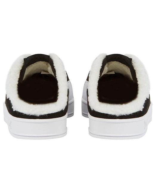 PUMA Black Bari Mule Sherpa Casual Sneakers for men