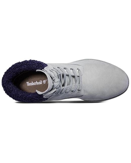 Timberland Gray Waterproof 6 Inch Double Collar Furry' for men